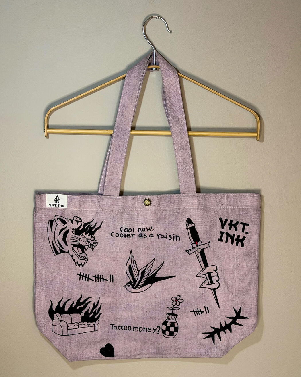Tote Bag ”Cooler as a raisin”